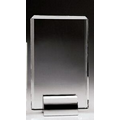 Large Crystal Plaque Award w/ Metal Base